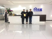 熱烈祝賀侯總、楊總簽約創綠家河北省唐山市區級代理!