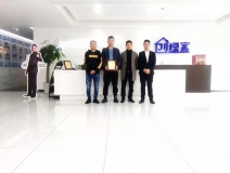 熱烈祝賀李總簽約創綠家四川省成都市縣級代理!