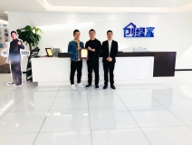 熱烈祝賀馬總夫婦、蔡總夫婦簽約創綠家揚州市區級代理!