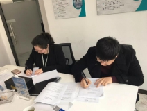 熱烈祝賀劉總、褚總簽約創綠家浙江省臺州市縣級代理!