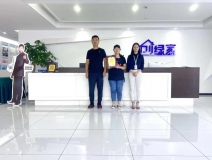 熱烈祝賀孫總叢總簽約創綠家山東省威海市區級代理!